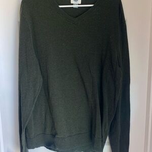 Old Navy Men's V-Neck Sweater - Forest Green